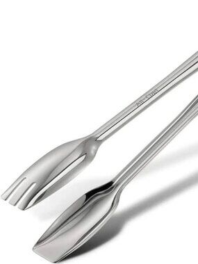 ALL- CLAD Cook & Serve, Stainless Steel Tongs 9.5in. NWT